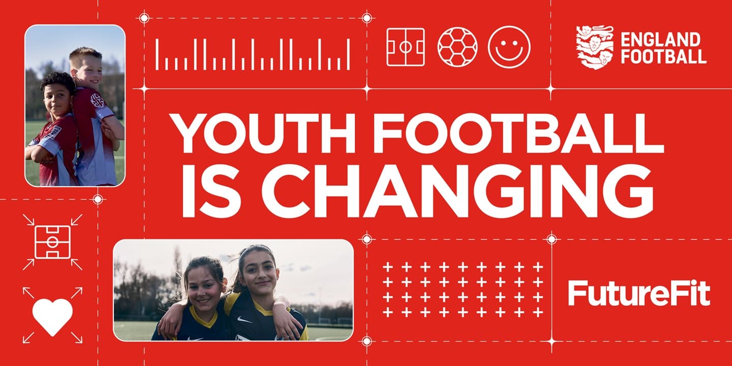 Grassroots football end-of-season presentation evening with young players being celebrated by coaches and parents - planning for FA Future Fit 2026/27
